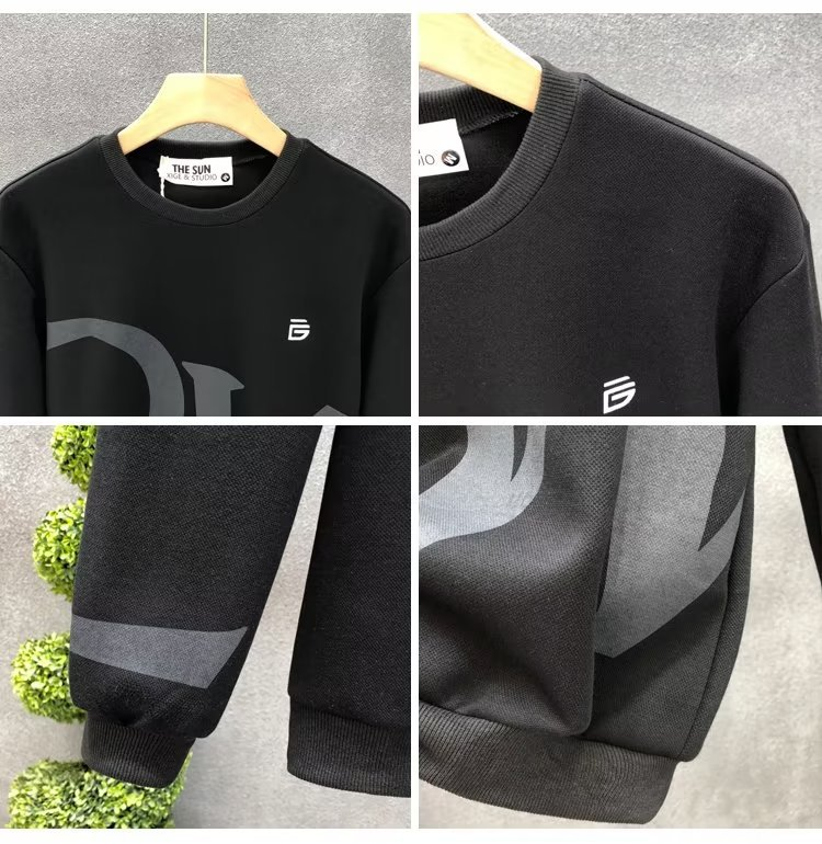 Spirit Guy maglione marchio di moda casual cappotto da uomo 2023 nuova primavera e autunno versione coreana Trendy Rascal_voghion.com