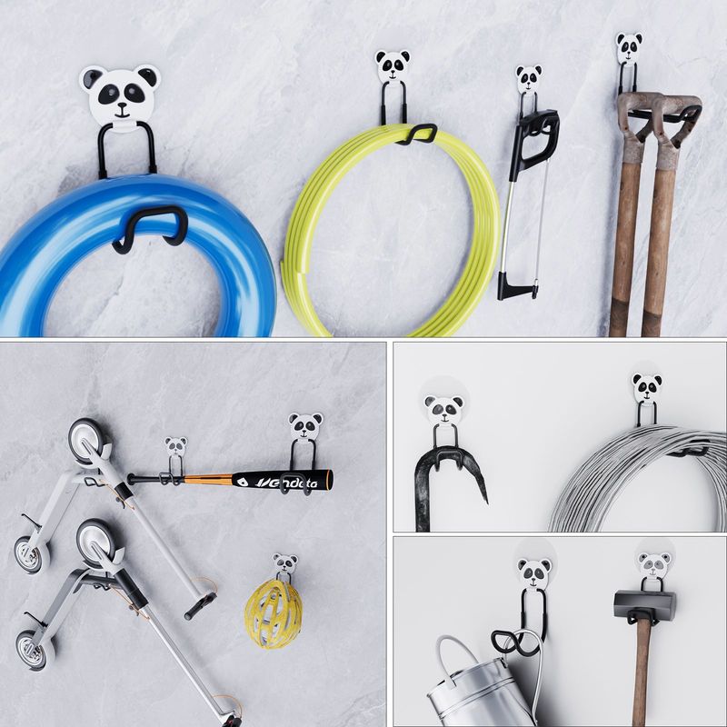 Garage Storage Hooks 10 Pieces, Heavy Steel Tools Utility J Wall Mount, Suitable For Bicycles, Chair Ladders And Garden Finishing_voghion.com