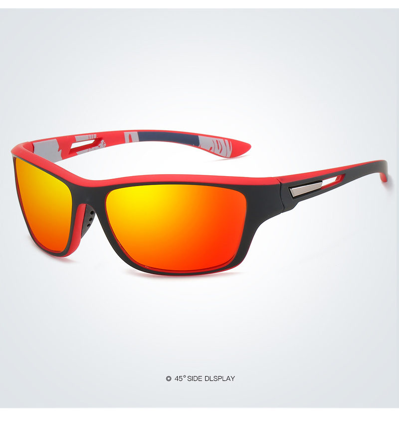 Occhiali da sole sportivi XY336 Occhiali da equitazione con specchio a prova di polvere, serie di pellicole colorate polarizzate da uomo_voghion.com
