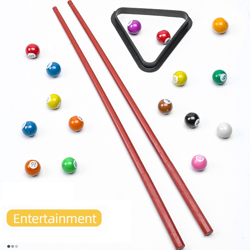 1 Set Billiards Toys Smooth Good Weighing Stable Bracket Parent-child Interaction Improve Relationship Board Games Ball Billiards Toys_voghion.com