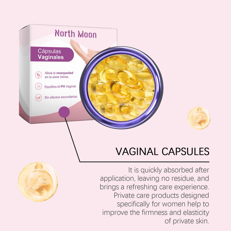 North Women's Gentle Cleansing Daily Nourishing Skin Body Care Capsules_voghion.com