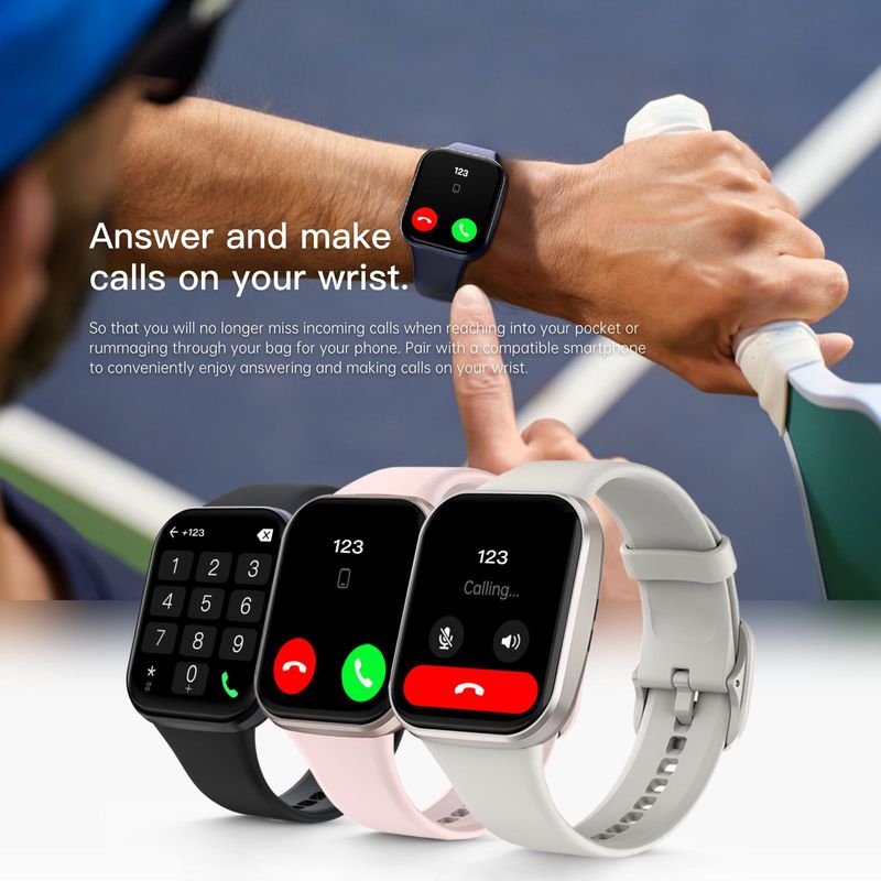 Smart Watch Q23pro Waterproof Health Monitor Heart Rate Information Alert Bluetooth Call Waterproof Multi-functional_voghion.com