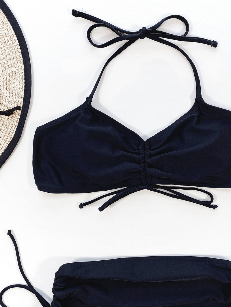 Dammodebaddräkt sexig tvådelad bikinibaddräkt_voghion.com