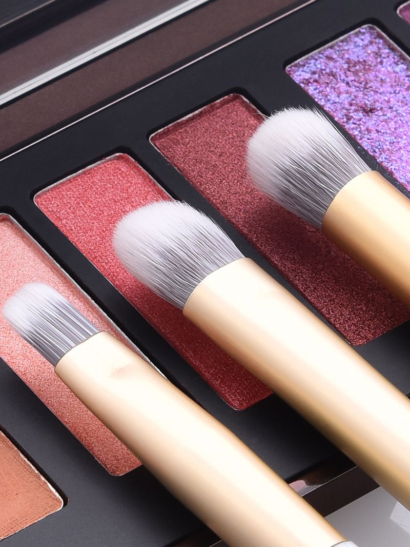10-teiliges Make-up-Pinsel-Set, Krokodilmuster, Grundierungspinsel, Lidschattenpinsel, Wimpernpinsel, Make-up GUJHUI_voghion.com