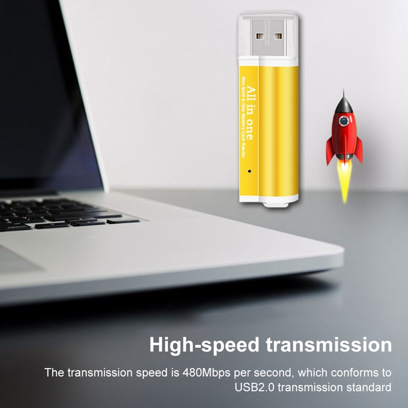 4 in 1 kannettava kannettava USB TF/MS/M2-kortinlukijasovitin tietokoneelle_voghion.com