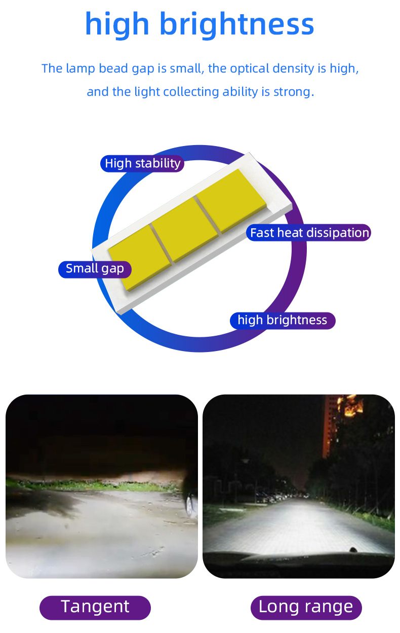 2x 90W H4 H7 LED Lampada per fari auto Halo H8 H9 H11 9005 9006 Lampadina per fari auto a LED RGB App Controllo Bluetooth_voghion.com