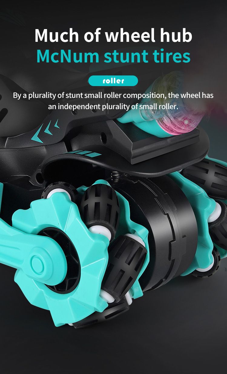 Motocicleta de acrobacias con rociador para niños, control remoto todoterreno con carga USB, lado giratorio de deriva de alta velocidad_voghion.com