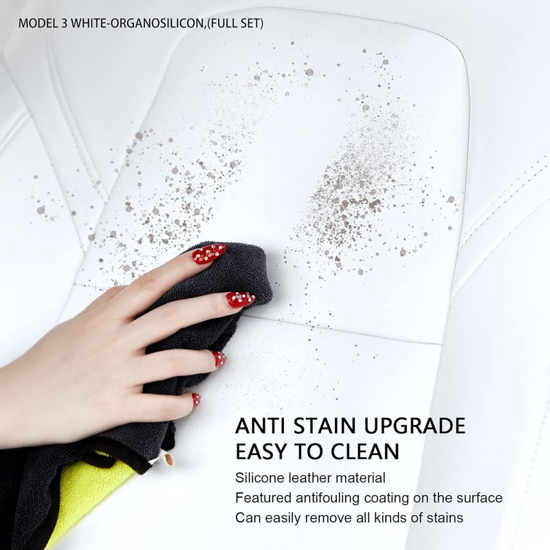 Full Set Suitable For Tesla Model 3 Highland 2024, Car Interior Cover Advanced Waterproof Leather Seat Accessories_voghion.com