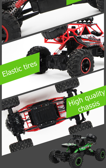 Voiture radiocommandée 4WD RC 2.4G, Buggy tout-terrain, voitures télécommandées, camions, jouets pour enfants, 1:12/1:16_voghion.com