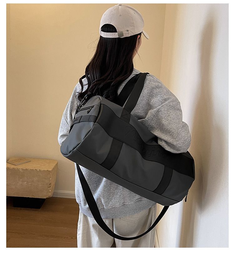 Borse da viaggio, borsa fitness, borsa yoga, borsa per studenti universitari, separazione asciutto e bagnato, borsa leggera per viaggi di lavoro di breve distanza_voghion.com