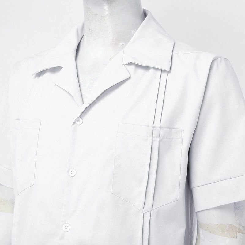 Nuovo set di camicie da uomo casual larghe in lino per sport estivi minimalisti 2024 estivi a maniche corte_voghion.com