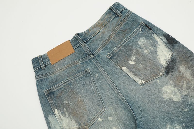 YON MODISH Herrenbekleidung 2024 Herbst Neues Produkt Meichao High Street Gewaschene und gebrauchte Cowboyhose_voghion.com