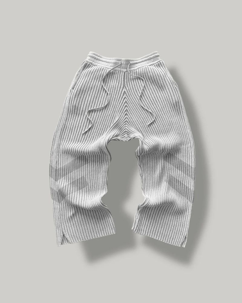 Conjunto de dos piezas de sudadera y pantalón deportivo fino con estampado digital unisex de verano con capucha y rayas verticales_voghion.com