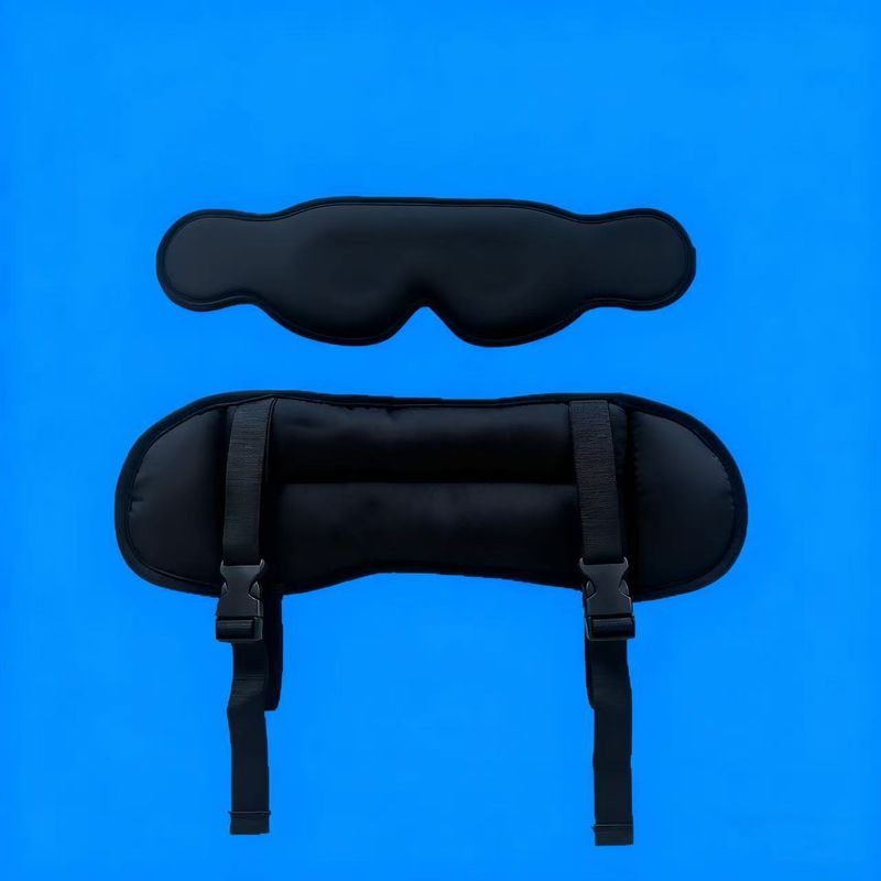 3D Light Blocking Three-Dimensional Non-Pressure Mask, Rebound Cotton, Home Sleep, Long-Distance Travel, Customizable_voghion.com