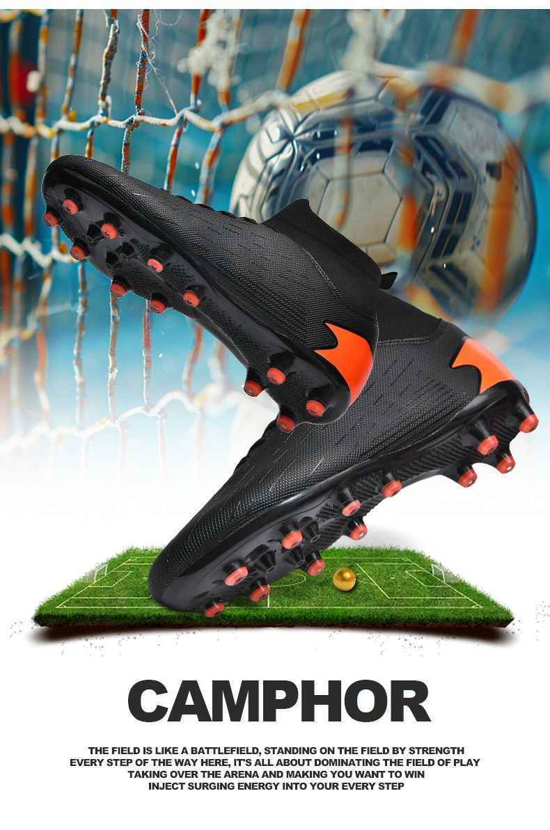 Neues Modell Öffentliche Version Jugend Erwachsene Lange und kurze Spike Fußballschuhe Größe 35-45_voghion.com