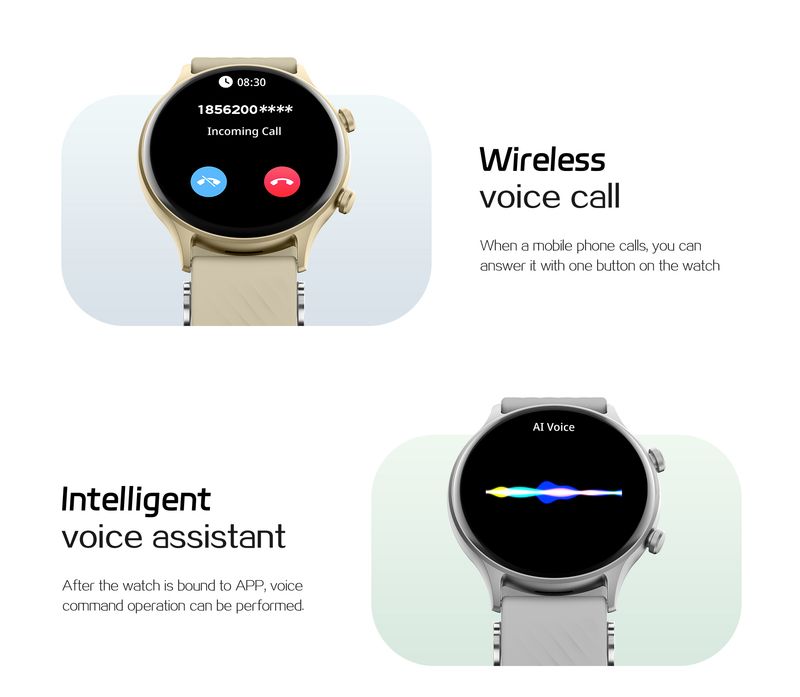 Montre connectée 2025 Bluetooth pour hommes et femmes, appel, fréquence cardiaque, oxygène dans le sang, étanchéité IP67, bracelet de sport, montre intelligente_voghion.com