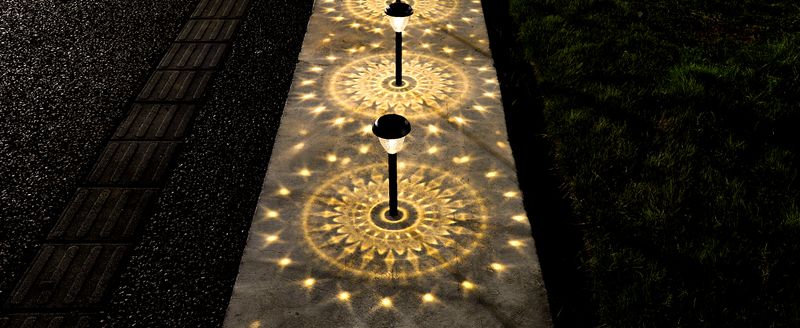 Lumini solare super luminoase, impermeabile, pachet de 10, de la amurg la zori, până la 12 ore, lumini solare pentru alei exterioare, cu pornire/oprire automată, lumini LED pentru peisaj_voghion.com