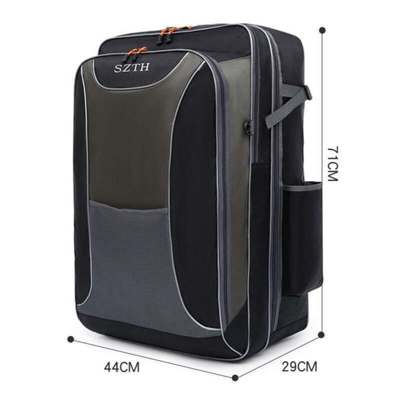 Multifunktionell ryggsäck, stor kapacitet stol förtjockad vattentät fiskespö fiskskyddsväska, ryggsäck_voghion.com