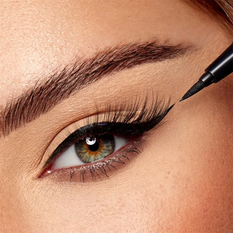 1Pc High Pigmented Eyeliner Pencil Hard Refill Smooth Black Wooden&Liquid Eyeliner Eyebrow Pencil Long-Lasting Cosmetics Makeup_voghion.com