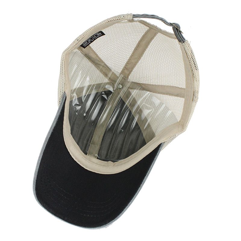 Cappellino da baseball con snapback, da uomo e da donna, in cotone lavato, con visiera, da pesca, con papà_voghion.com