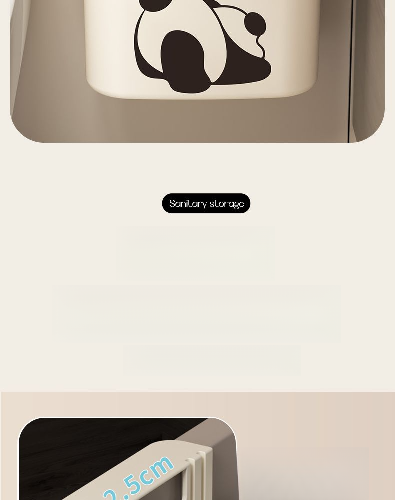 ACZT Brabantia Touch Bin – Soft-Close Lid, Wall-Mounted, Stainless Steel Kitchen Trash Can_voghion.com