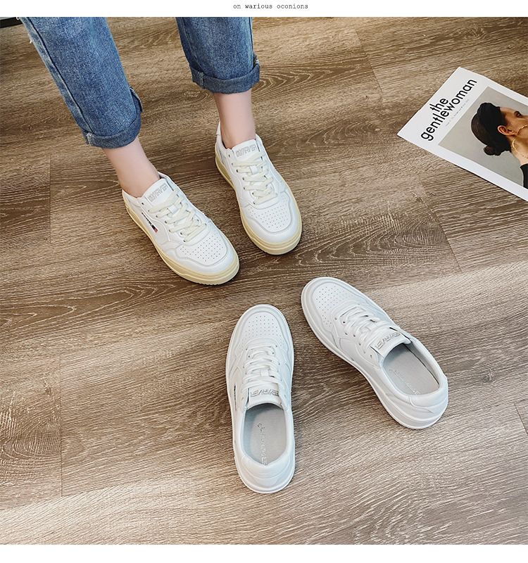 Instagram Genuine New Casual Women's Thick Sole Heightened Sneaker Board Shoes_voghion.com