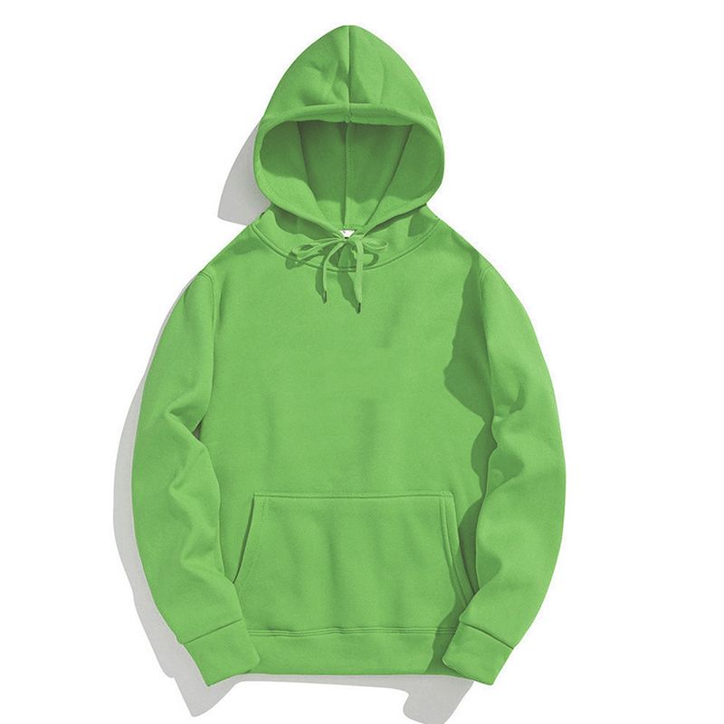 Herrenbekleidung Retro-Pullover aus reiner Baumwolle, Jacke, Pullover, einfarbig, großer Kapuzenpullover_voghion.com