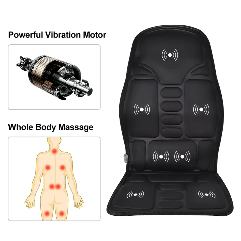 Heißer Verkauf Hals Zurück Gesäß Vibrierende Dual Verwenden Auto Sitz Taille Ganzkörper Hause Elektrische Vibration Massage Kissen_voghion.com