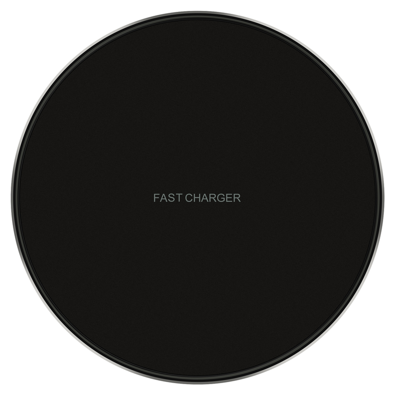 Ulefone UF005 15W Round Fast Charging Qi Wireless Charger(Black)_voghion.com