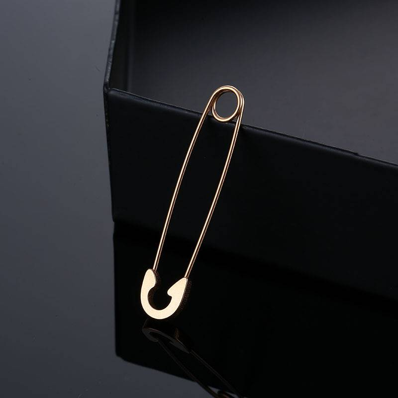 1 pz orecchini giapponesi coreani all-match moda semplice personalità orecchini a spillo in acciaio inossidabile orecchini a clip di carta_voghion.com