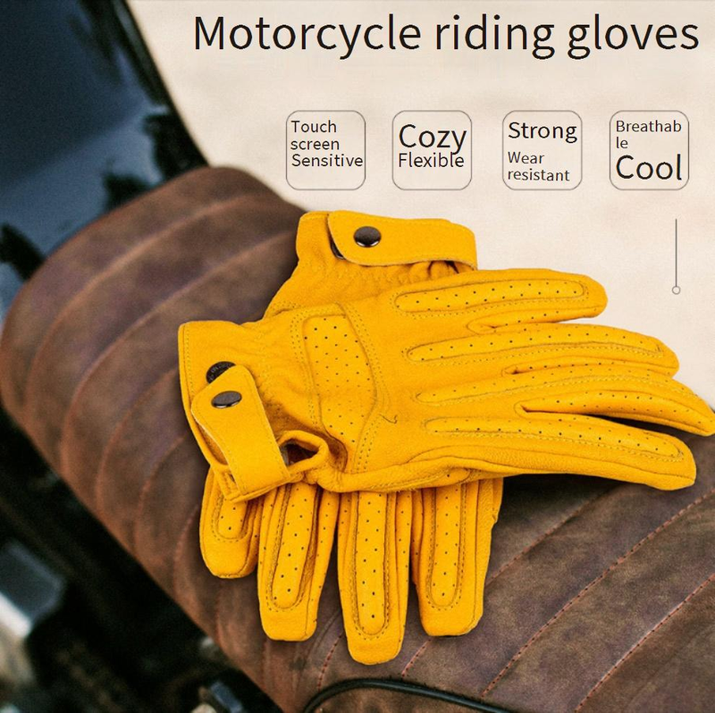 Motociklo pirštinės, neslystančios, skirtos naudoti lauke, visureigių lenktynėms, pilno piršto sportinės pirštinės, slidinėjimo, dviračių, motociklų, žygių pėsčiomis pirštinės_voghion.com