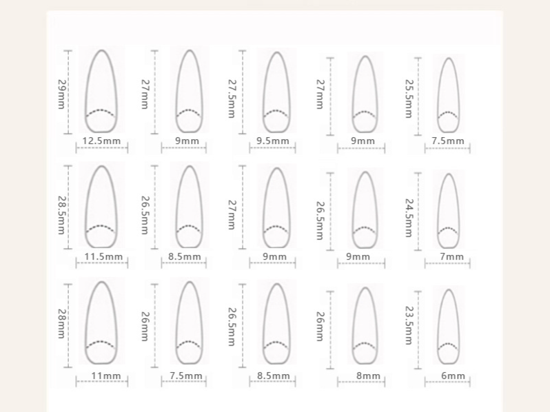 Künstliche Nägel, handgefertigt, vorgefertigter Nagel, dreidimensionaler Glücksbringer, coole kleine Schlange, Eiskristall, Schmetterling, Katzenauge, Nagelkunst, Stückcode_voghion.com