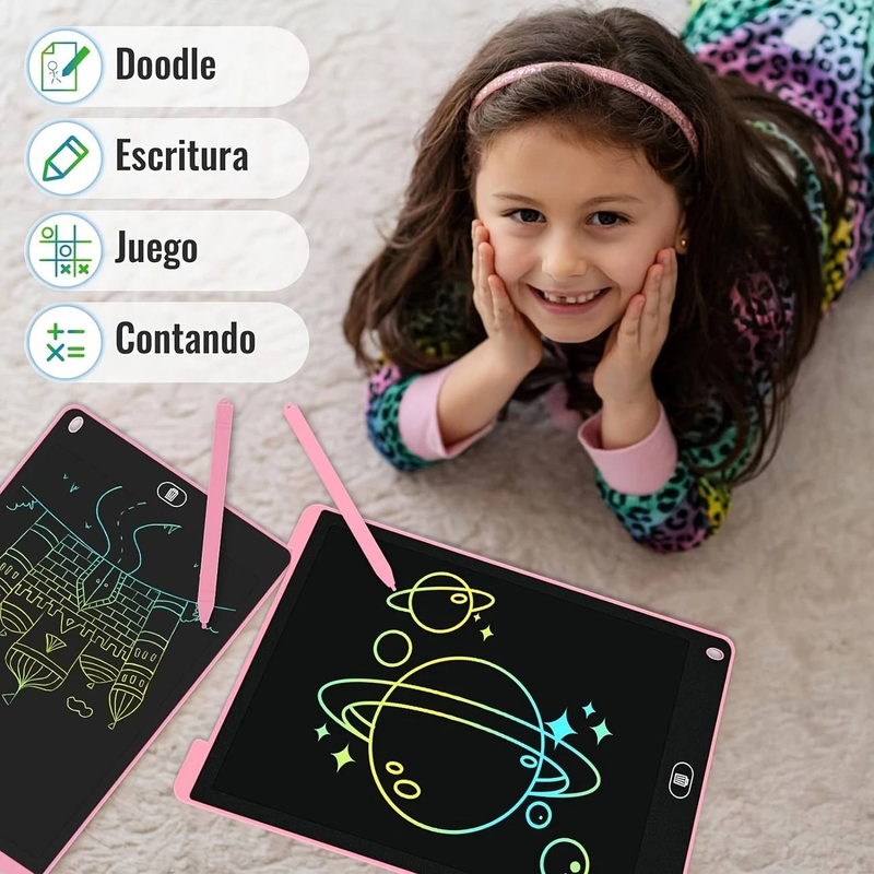 "Tablette d'écriture LCD intelligente - Expérience de dessin fluide, cadeau parfait pour les enfants et les esprits créatifs !"_voghion.com