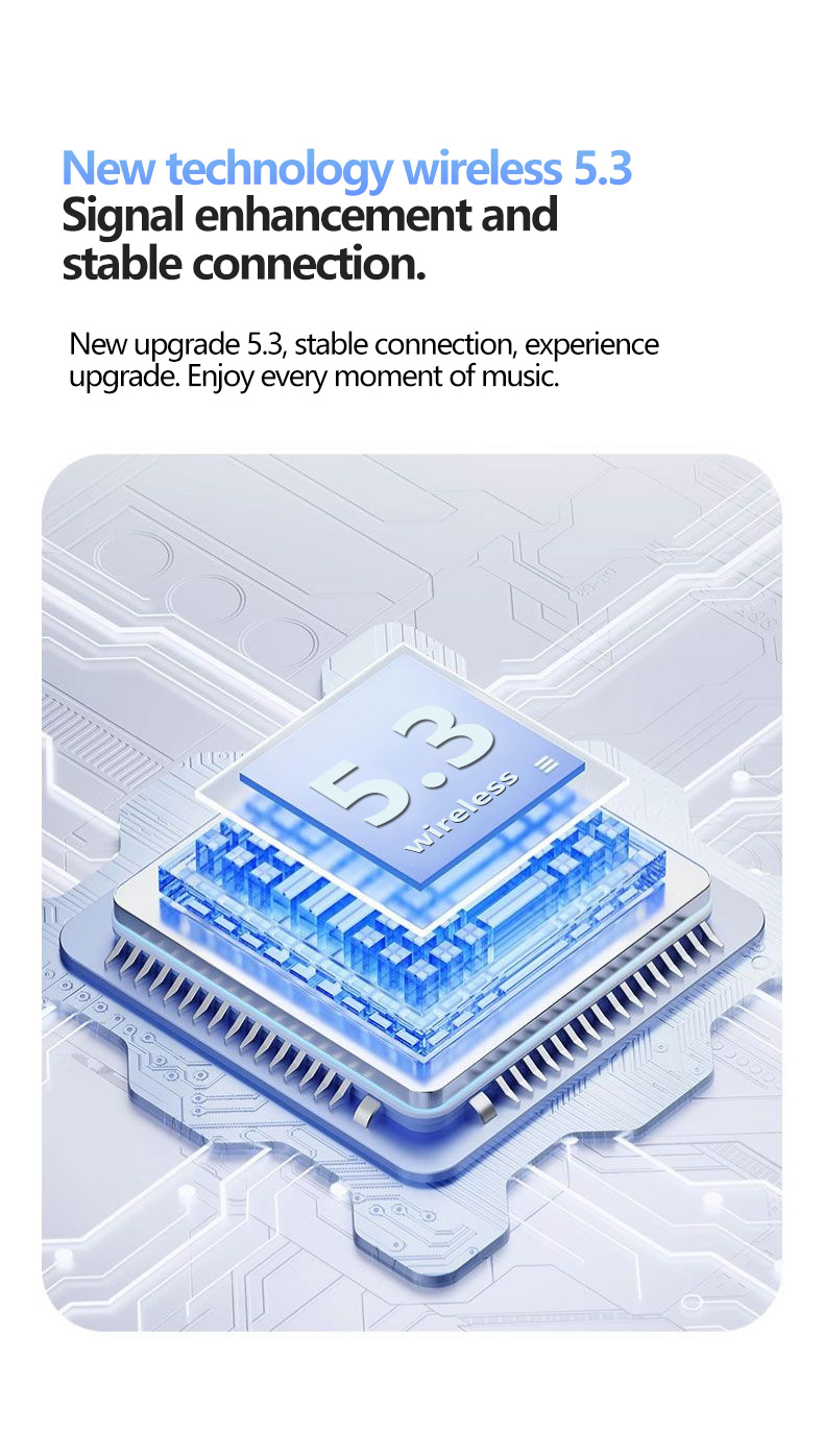 New Wireless Headset Subwoofer Patch Technology Long Battery Life Bluetooth Headset_voghion.com