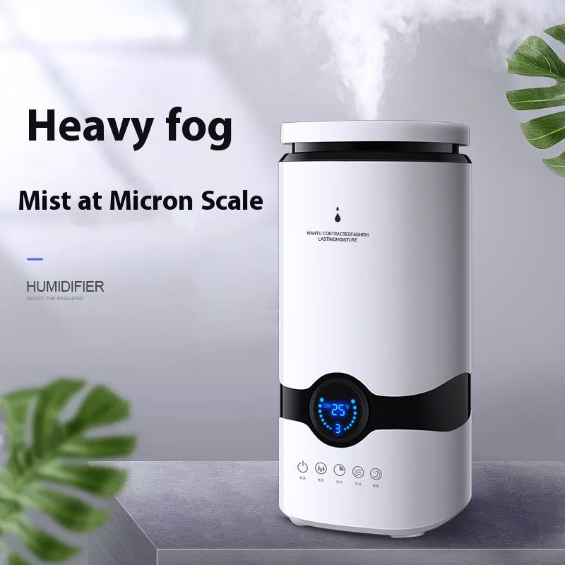 Ultrasonic Humidifier For Bedroom - Quiet Air Humidifier With Remote Control, 2.6L Large Tank, Auto Shut-Off, Night Light_voghion.com