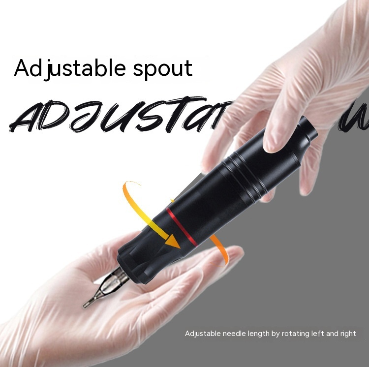 Ou Liang Equipment Lishi No.2 Motor Pen Beginner Tattoo Machine Set_voghion.com