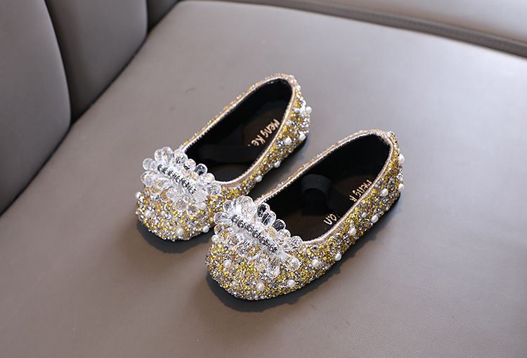 Dziewczęce Dziewczęce Księżniczka Diamentowe Pojedyncze Buty Buty do Tańca Pokazowego_voghion.com