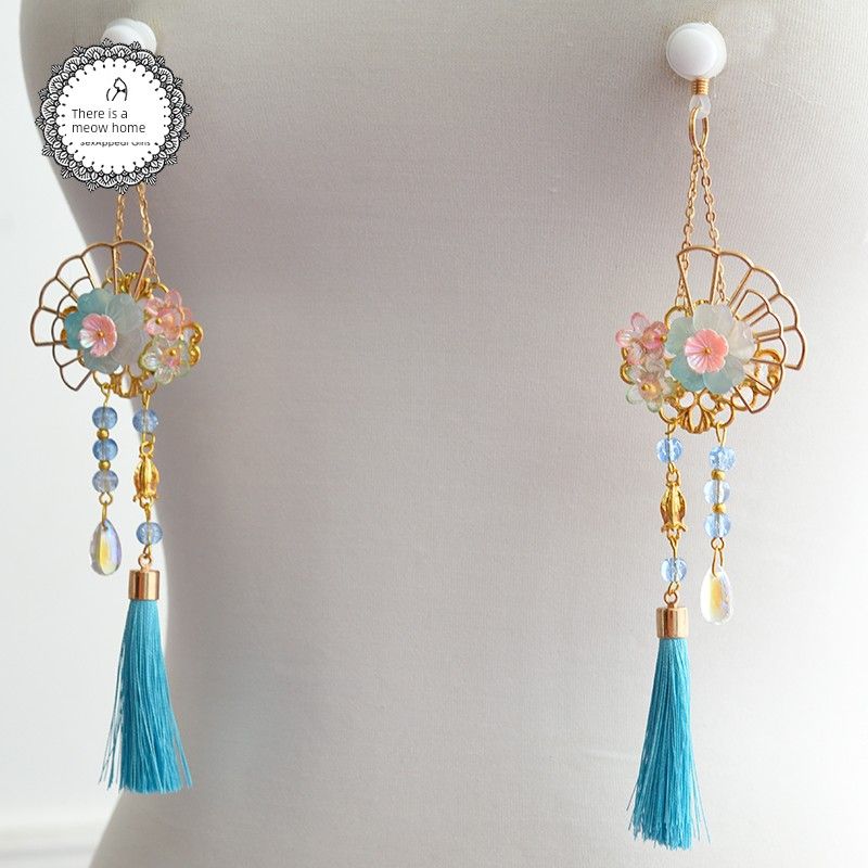 Collier intime Smsexy, vêtements de sortie, style ancien Han chinois, accessoires de fée, chaînes de corps, Mei, femme_voghion.com