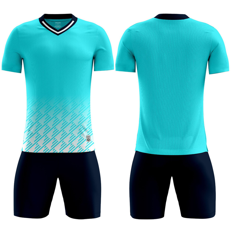 Maillot de Football pour enfants, maillot d'équipe de jeu pour hommes, entraînement d'été, Double poche, manches courtes, maillot de Football pour enfants_voghion.com