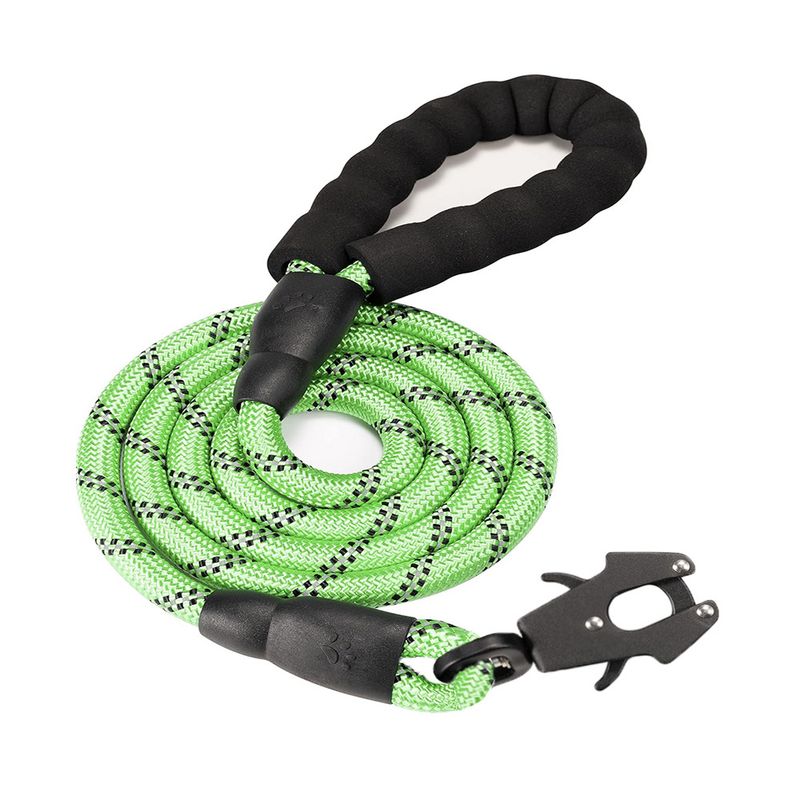 Hot-Selling Dog Walking Artifact Explosion-Proof Reflective Anti-Escape 1.5m Long Round Rope Aircraft Hook Leash_voghion.com
