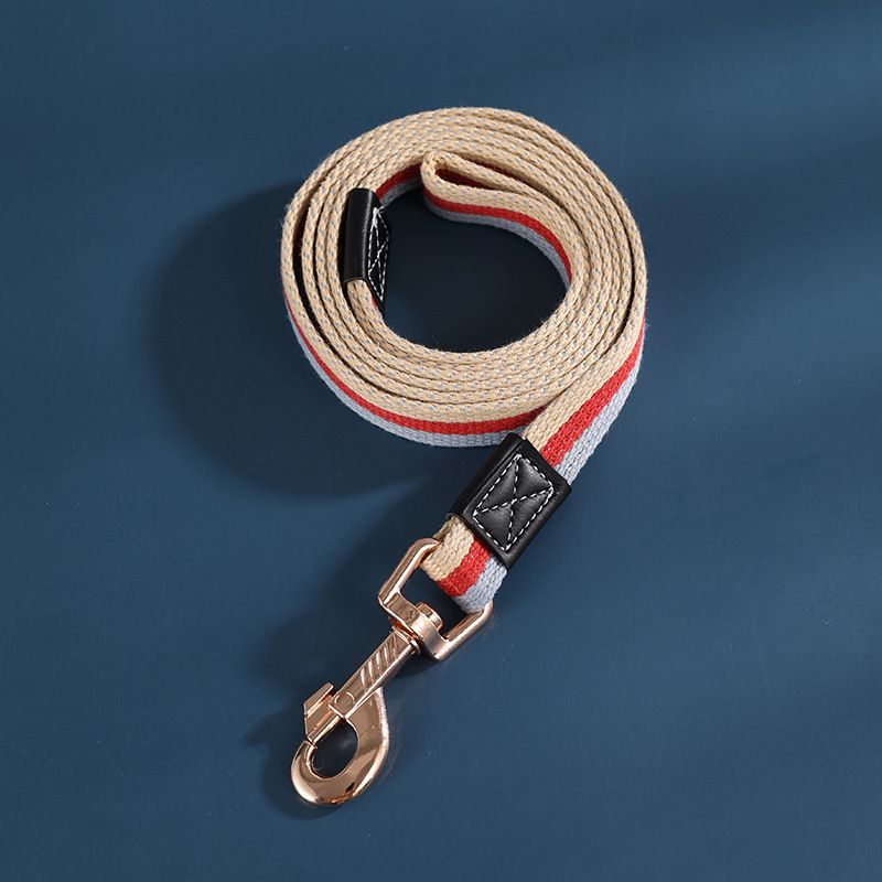 Pet Extended Thickened Training Canvas Walking Dog Leash Hot Sale_voghion.com