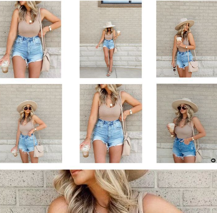 Women's Clothing Spring And Summer New Cross Border Ripped Casual Denim Shorts High Waist Slim Spot_voghion.com