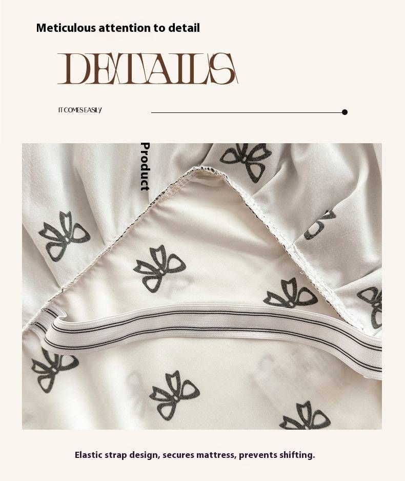 Coprimaterasso in stile francese – Elegante coprimaterasso in cotone lavato ad acqua con orlo arricciato, stile principessa, lusso alberghiero (varie misure e colori)_voghion.com