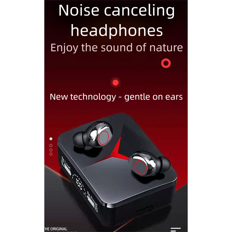 Bluetooth 2025 New Wireless High-Quality In-Ear Noise Cancelling Gaming Music Universal Headset_voghion.com