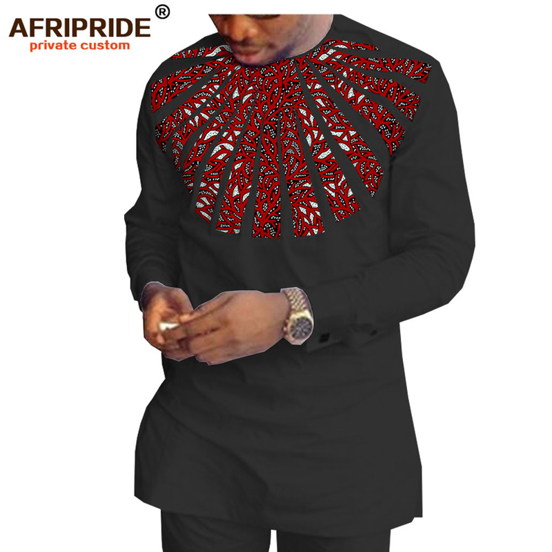 Männer Kleeder afrikanesch national Print Batik Kotteng Männer Casual Kostüm_voghion.com
