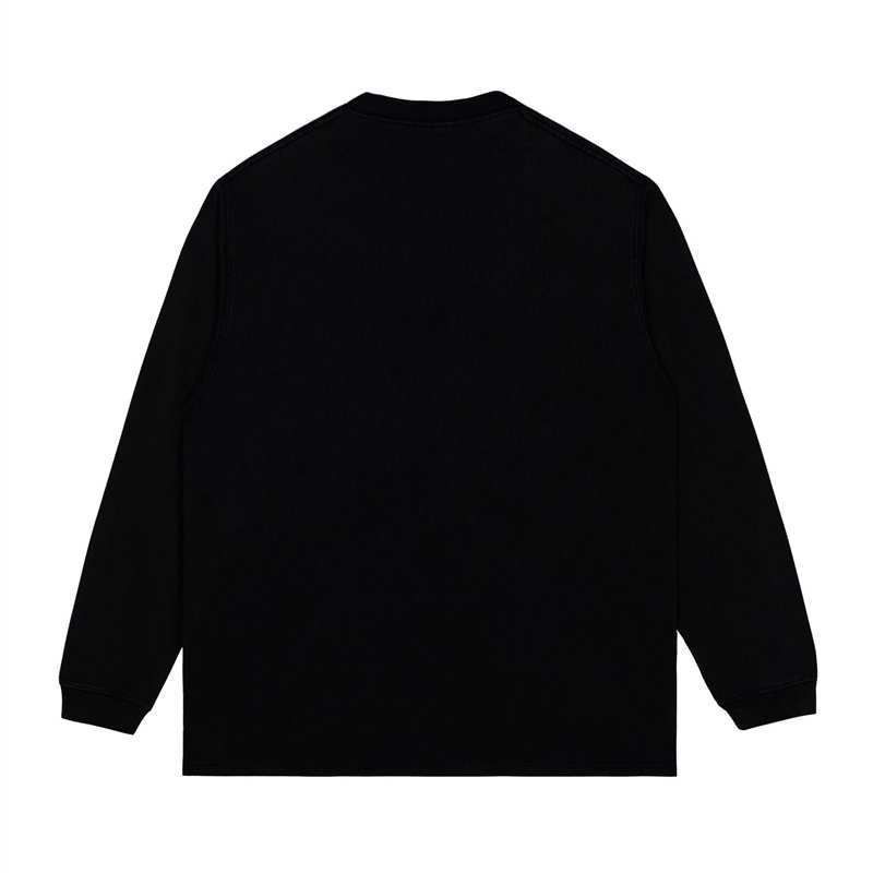Maglietta unisex con stampa di gatto sfumata argento, girocollo, polsini con motivo a spirale, manica lunga_voghion.com