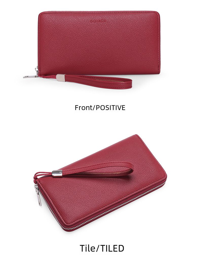 Women's Wallet, Men's Wallet, Rfid Anti-theft Brush, Pu Women's Wallet, Large-capacity Long Women's Multi-slot Wallet_voghion.com