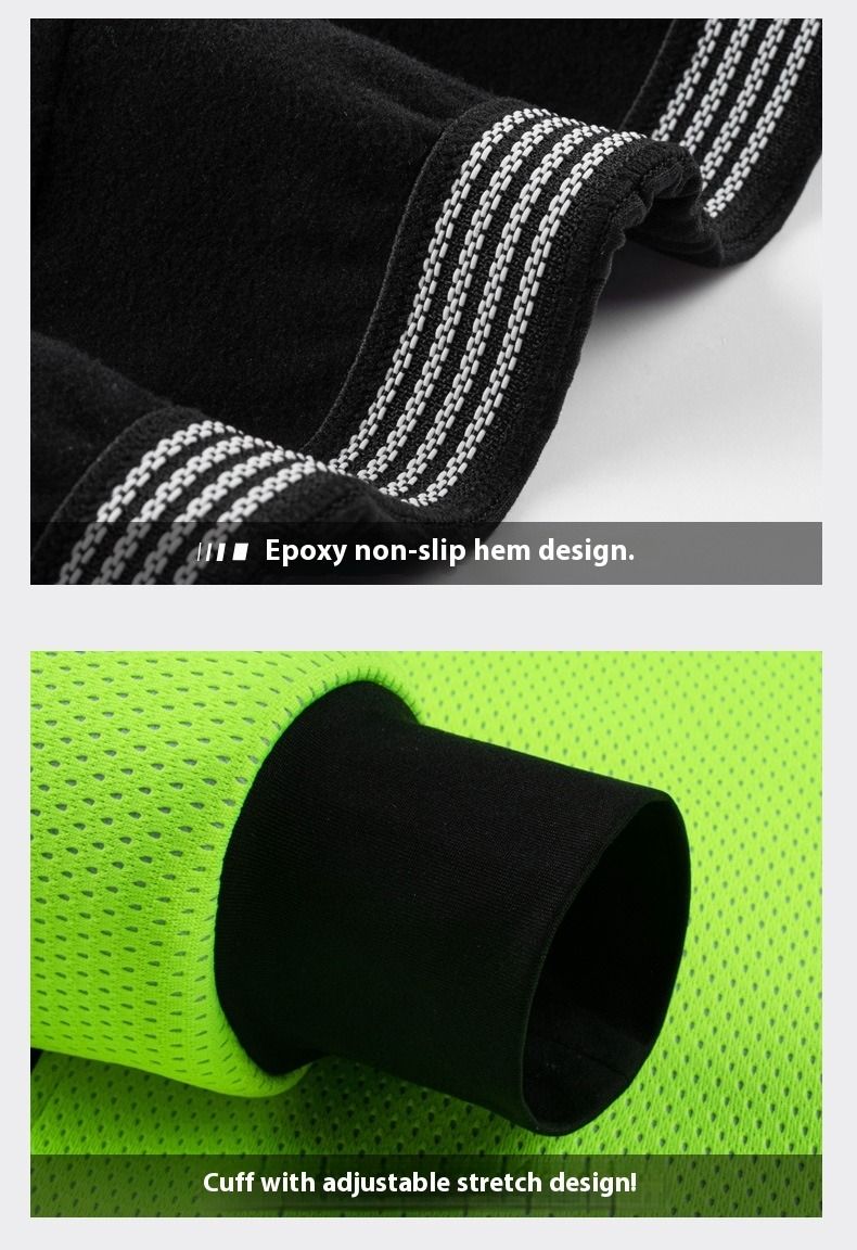 Men's Quick-Dry Cycling Jacket, Lightweight Reflective Bike Windbreaker For Outdoor Riding_voghion.com