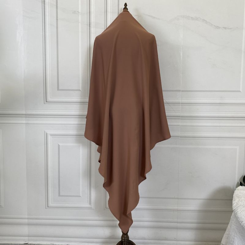 Solid Color Headscarf, Middle East Dubai Turkish Headscarf_voghion.com