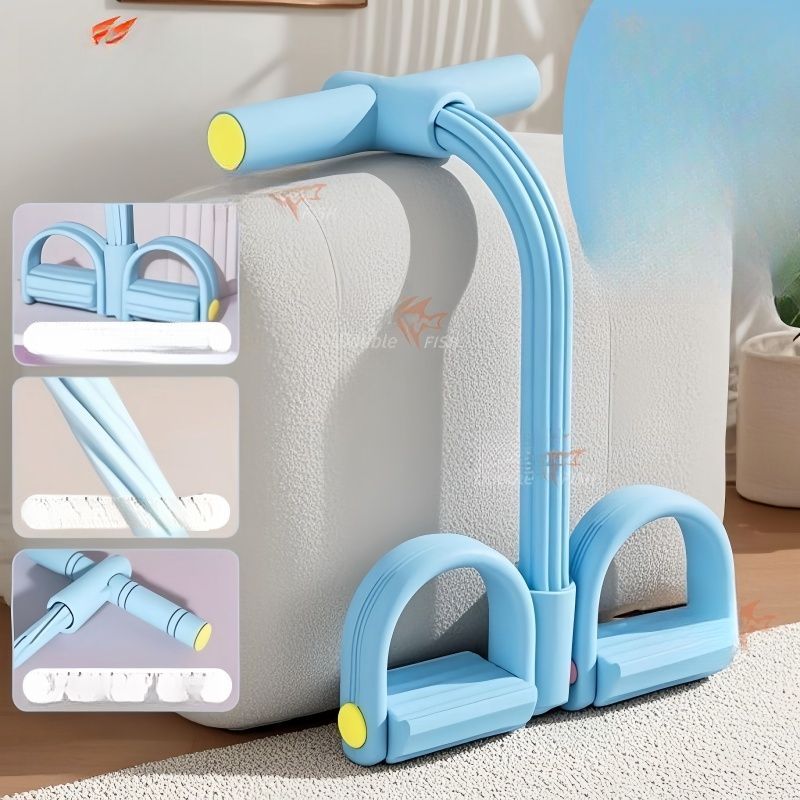 Pedal Resistance Trainer Xiaoyanfei Fitness Sit-ups Stretching Auxiliary Equipment Home Abdominal Slimming Magic Tool_voghion.com